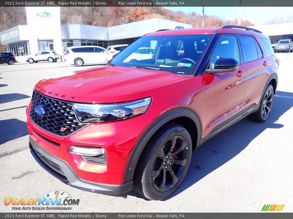 Rapid Red Metallic 2021 Ford Explorer ST 4WD Photo #5