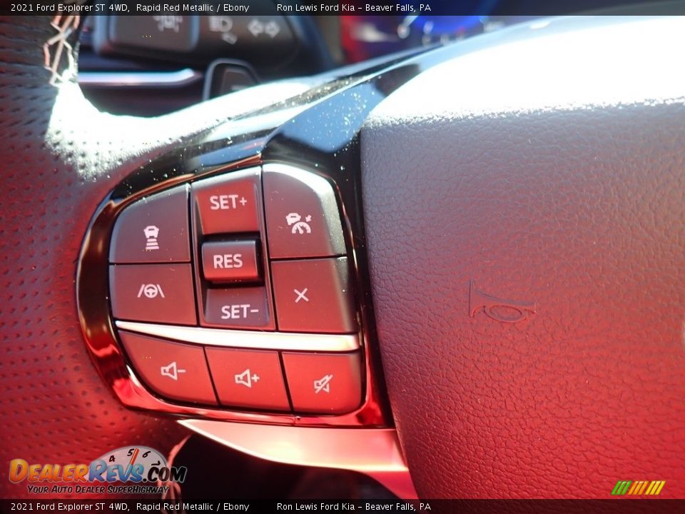 2021 Ford Explorer ST 4WD Steering Wheel Photo #19