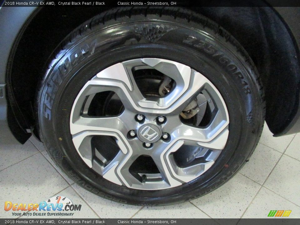 2018 Honda CR-V EX AWD Crystal Black Pearl / Black Photo #11