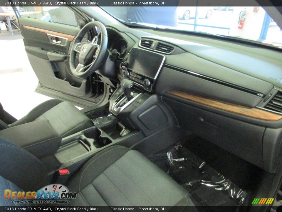 2018 Honda CR-V EX AWD Crystal Black Pearl / Black Photo #15