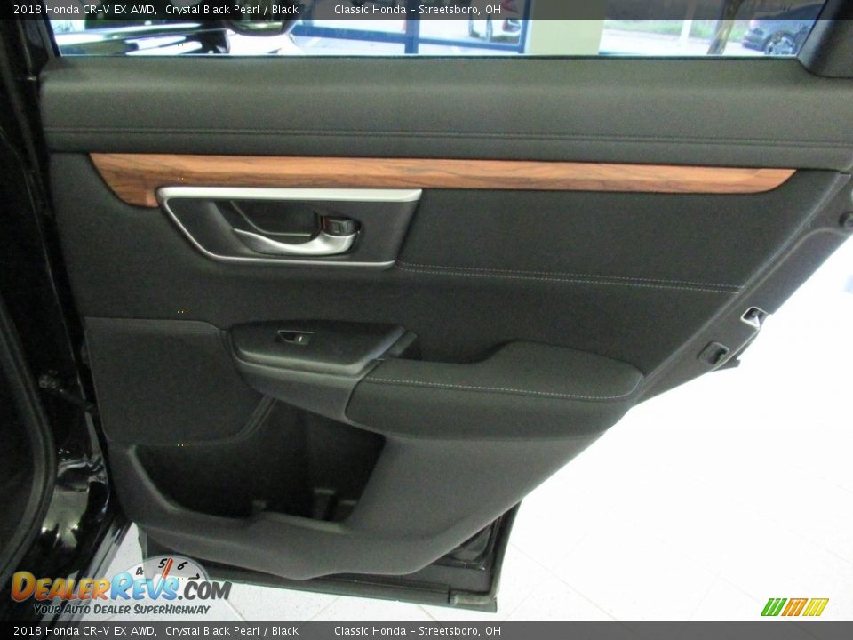 2018 Honda CR-V EX AWD Crystal Black Pearl / Black Photo #18