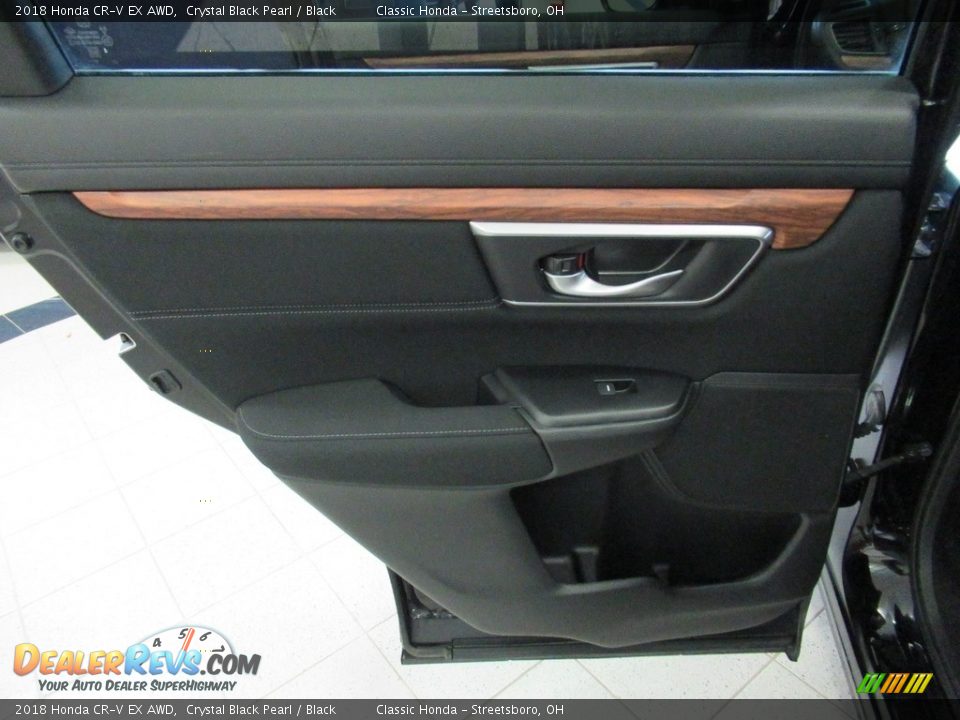 2018 Honda CR-V EX AWD Crystal Black Pearl / Black Photo #23