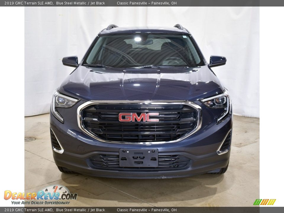 2019 GMC Terrain SLE AWD Blue Steel Metallic / Jet Black Photo #4