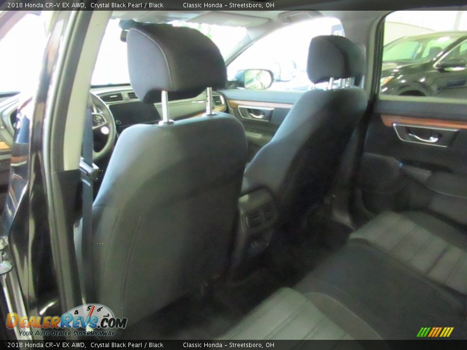 2018 Honda CR-V EX AWD Crystal Black Pearl / Black Photo #24