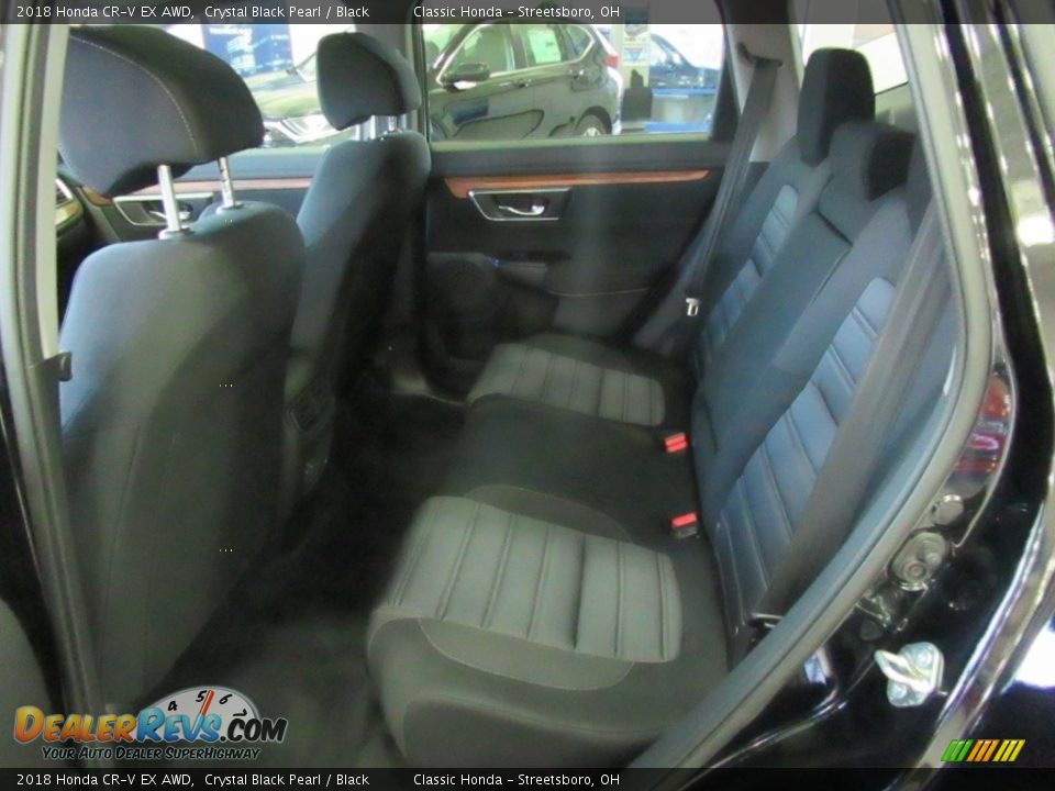 2018 Honda CR-V EX AWD Crystal Black Pearl / Black Photo #25