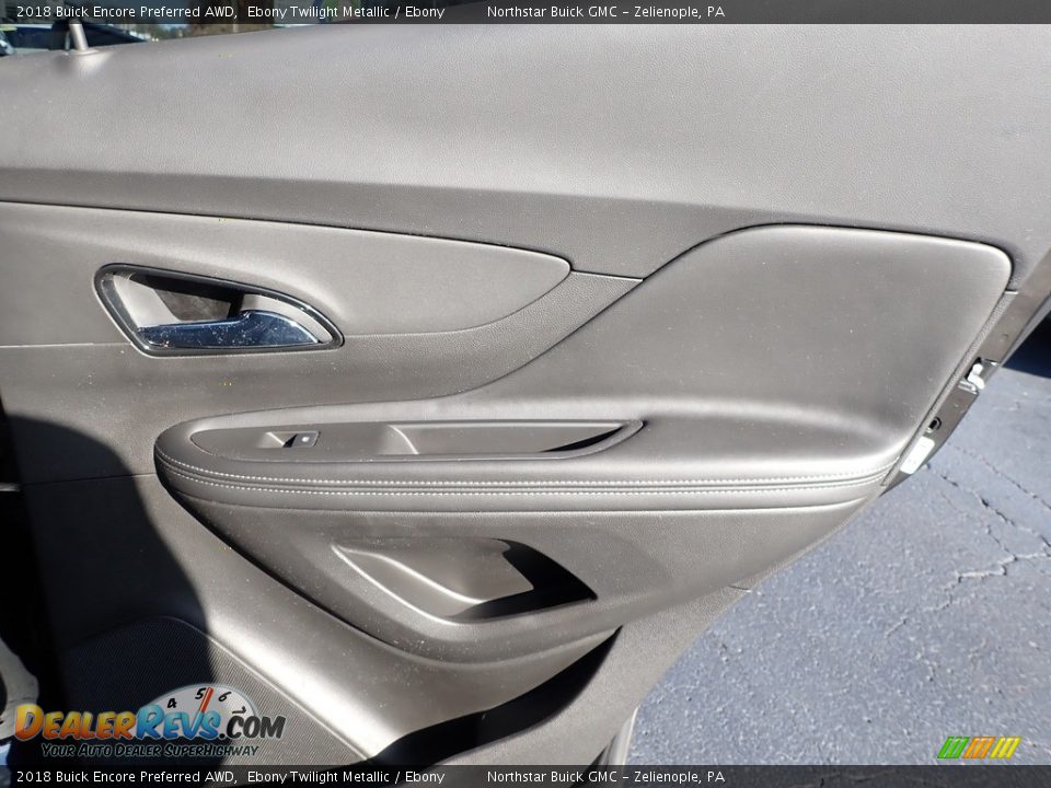 2018 Buick Encore Preferred AWD Ebony Twilight Metallic / Ebony Photo #8