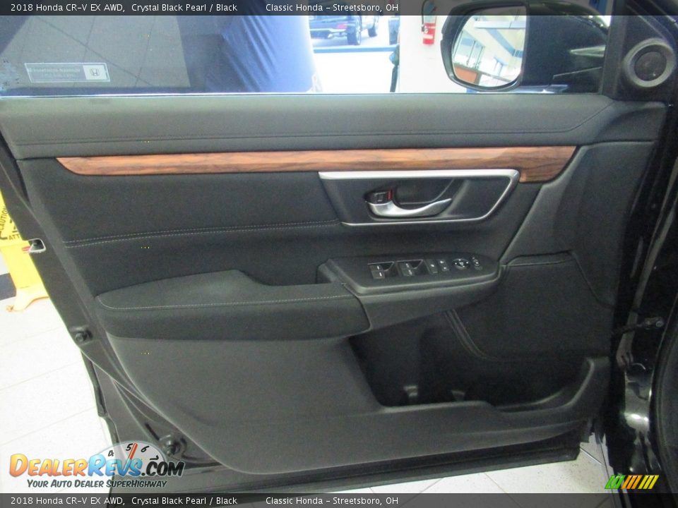 2018 Honda CR-V EX AWD Crystal Black Pearl / Black Photo #27