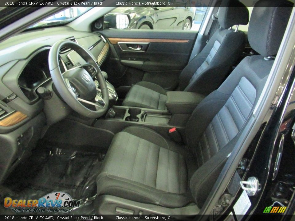 2018 Honda CR-V EX AWD Crystal Black Pearl / Black Photo #29
