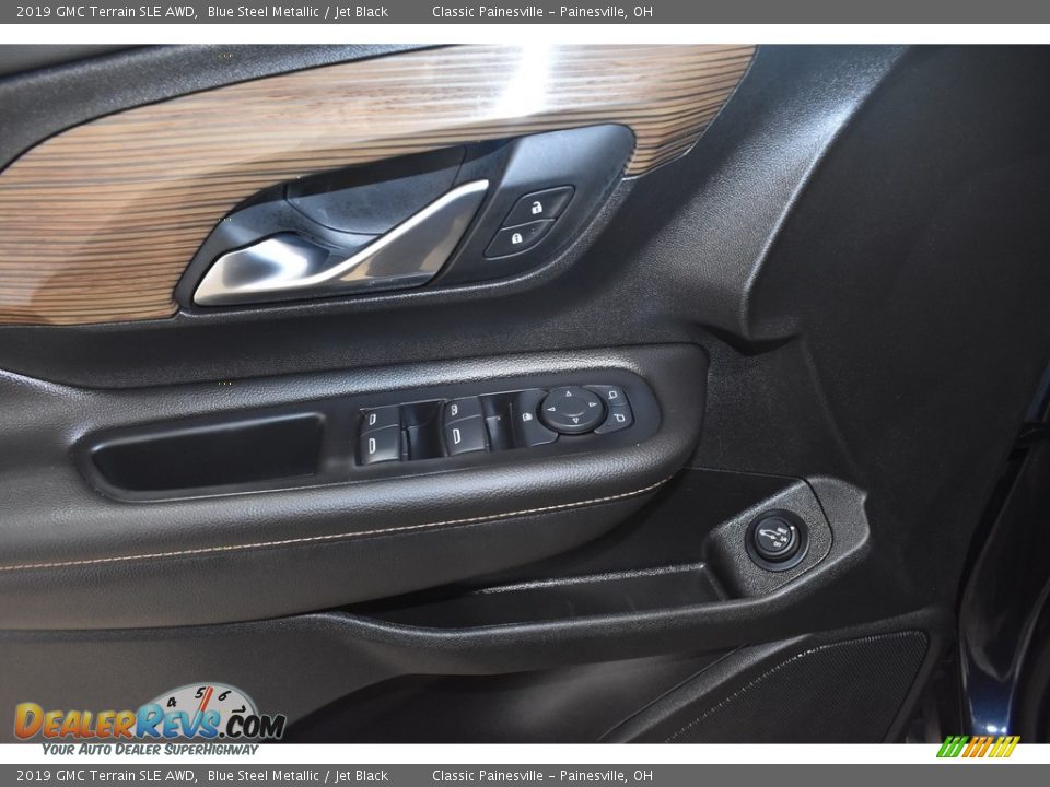 2019 GMC Terrain SLE AWD Blue Steel Metallic / Jet Black Photo #10