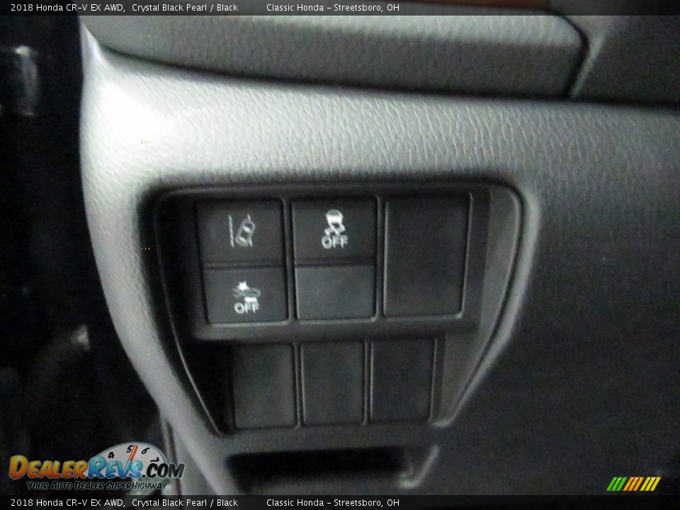 2018 Honda CR-V EX AWD Crystal Black Pearl / Black Photo #30