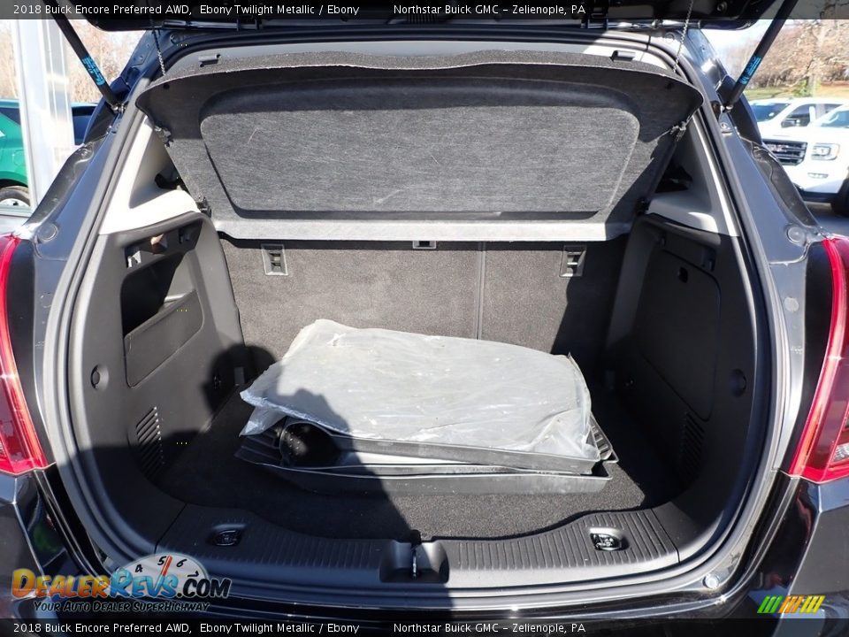 2018 Buick Encore Preferred AWD Ebony Twilight Metallic / Ebony Photo #11