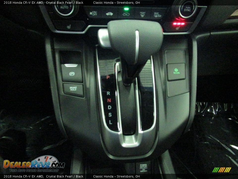 2018 Honda CR-V EX AWD Crystal Black Pearl / Black Photo #35