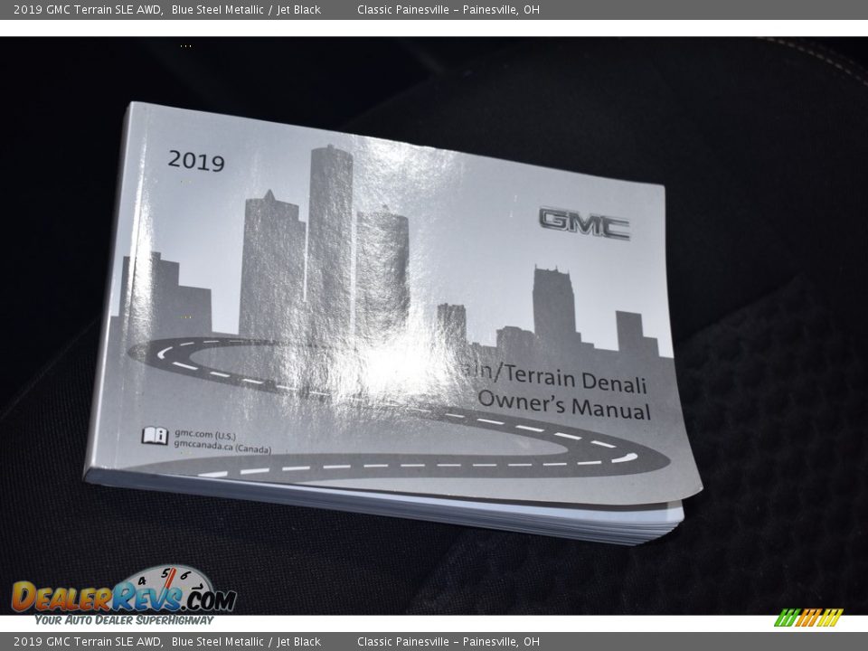 2019 GMC Terrain SLE AWD Blue Steel Metallic / Jet Black Photo #17