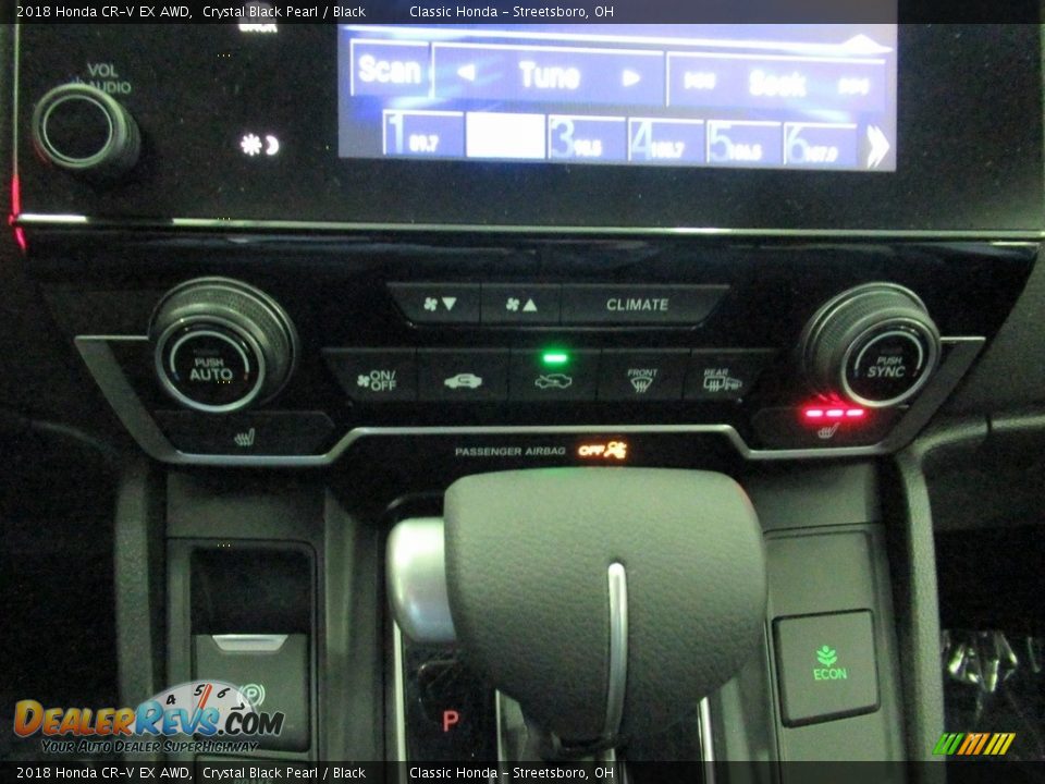 2018 Honda CR-V EX AWD Crystal Black Pearl / Black Photo #36