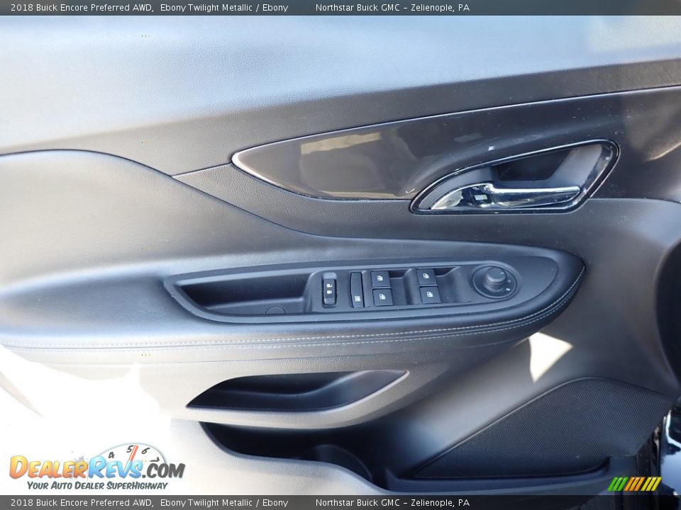2018 Buick Encore Preferred AWD Ebony Twilight Metallic / Ebony Photo #20