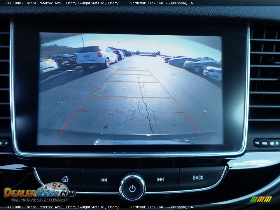 2018 Buick Encore Preferred AWD Ebony Twilight Metallic / Ebony Photo #23