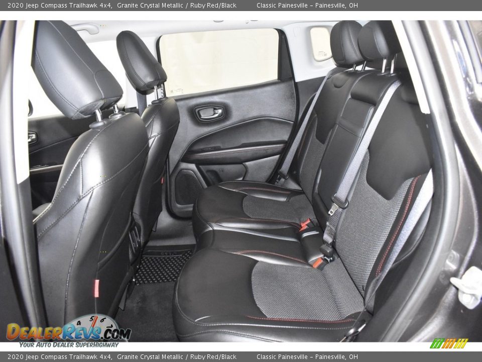 Rear Seat of 2020 Jeep Compass Trailhawk 4x4 Photo #8