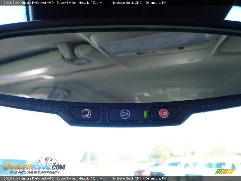 2018 Buick Encore Preferred AWD Ebony Twilight Metallic / Ebony Photo #29