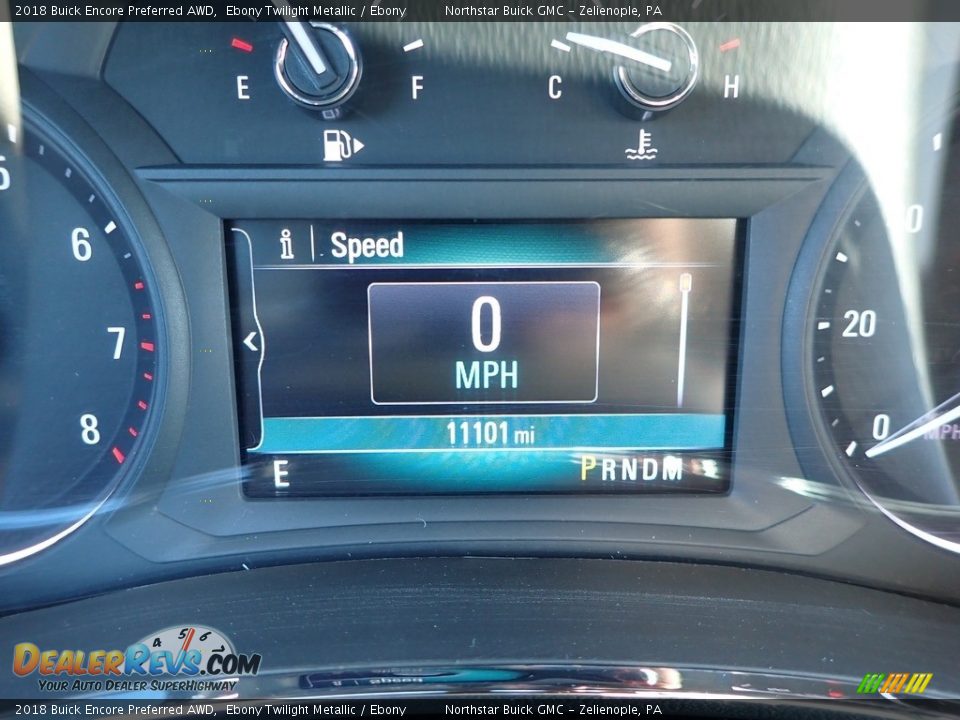 2018 Buick Encore Preferred AWD Ebony Twilight Metallic / Ebony Photo #30
