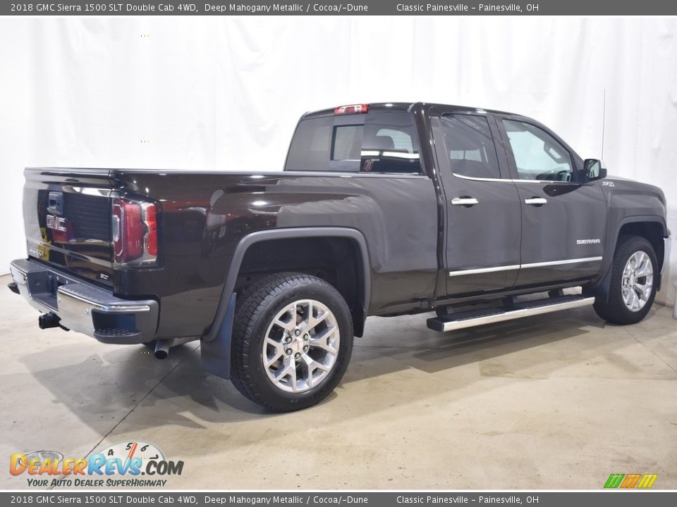 2018 GMC Sierra 1500 SLT Double Cab 4WD Deep Mahogany Metallic / Cocoa/­Dune Photo #2