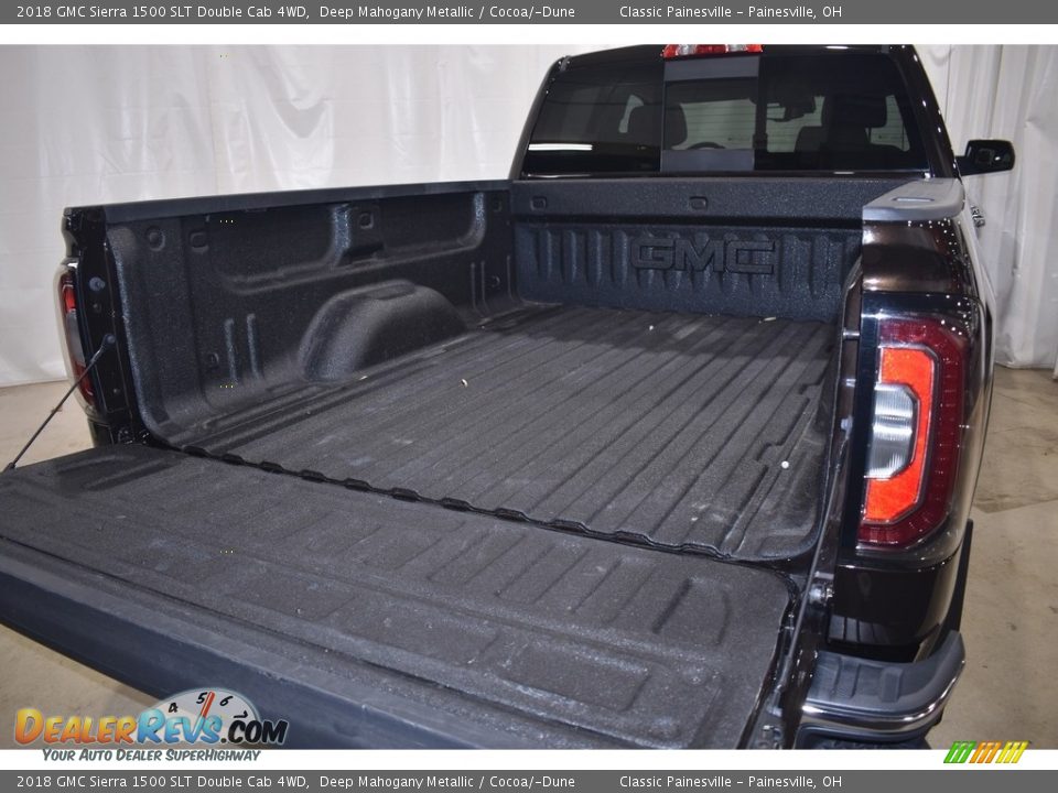 2018 GMC Sierra 1500 SLT Double Cab 4WD Deep Mahogany Metallic / Cocoa/­Dune Photo #9
