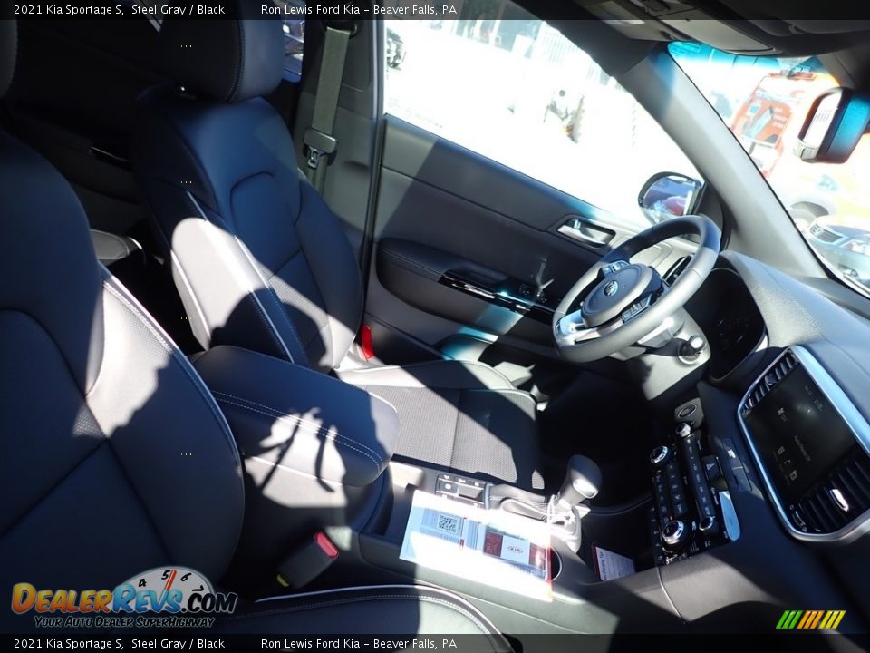 2021 Kia Sportage S Steel Gray / Black Photo #10