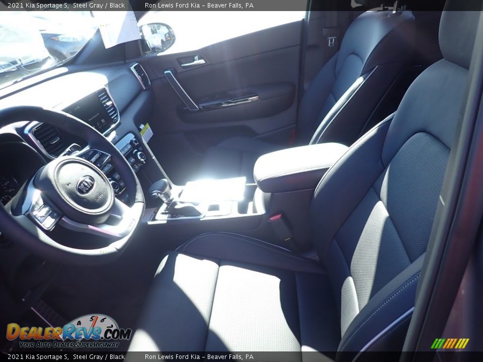 2021 Kia Sportage S Steel Gray / Black Photo #13