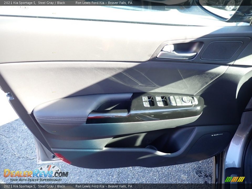 2021 Kia Sportage S Steel Gray / Black Photo #14