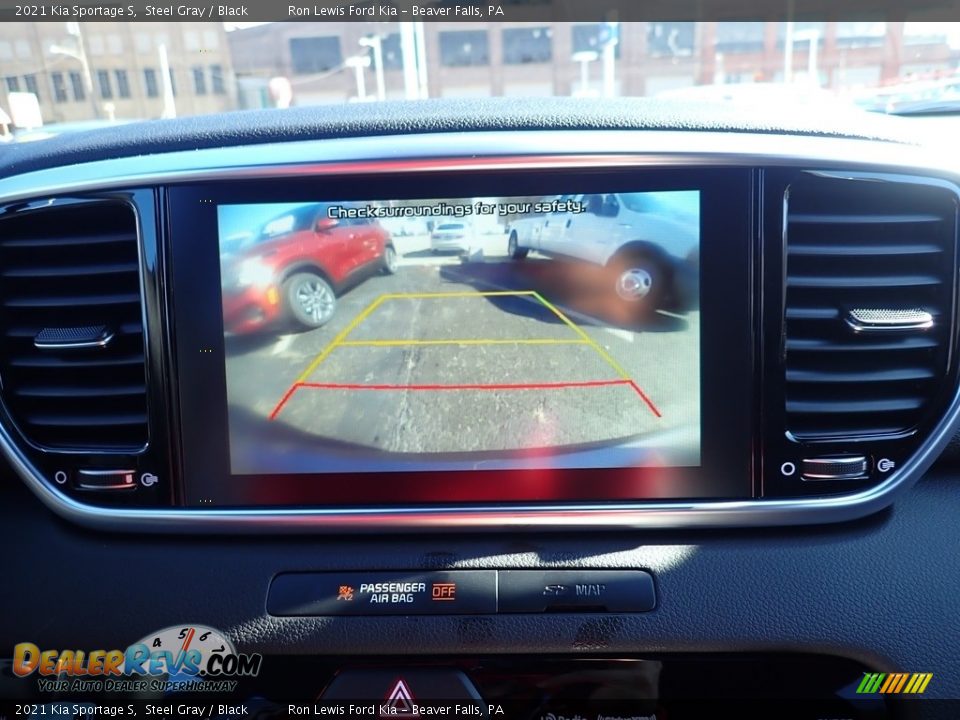 2021 Kia Sportage S Steel Gray / Black Photo #17