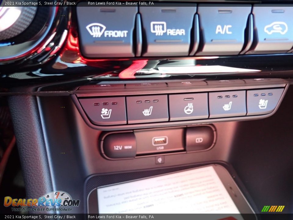 2021 Kia Sportage S Steel Gray / Black Photo #18