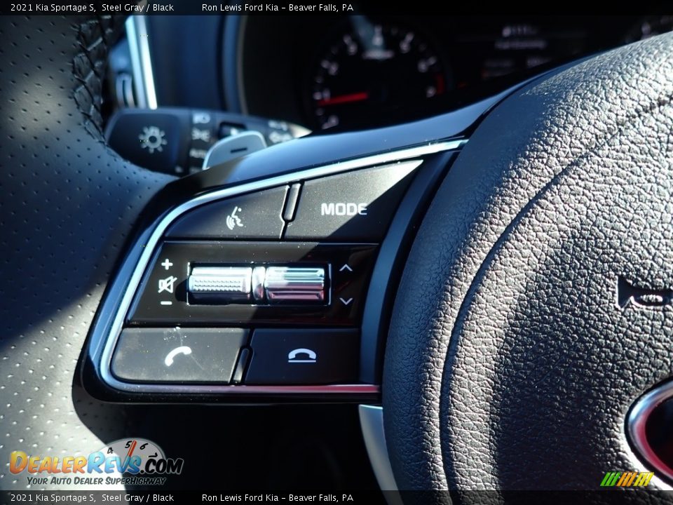 2021 Kia Sportage S Steel Gray / Black Photo #20