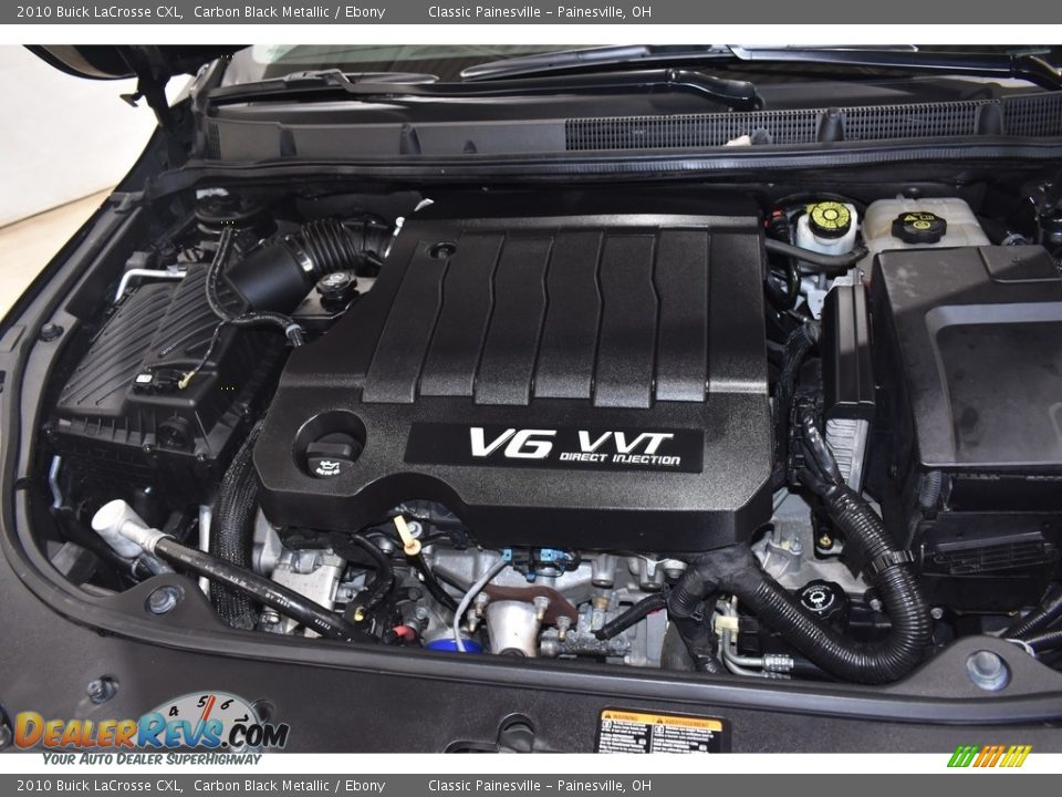 2010 Buick LaCrosse CXL Carbon Black Metallic / Ebony Photo #6