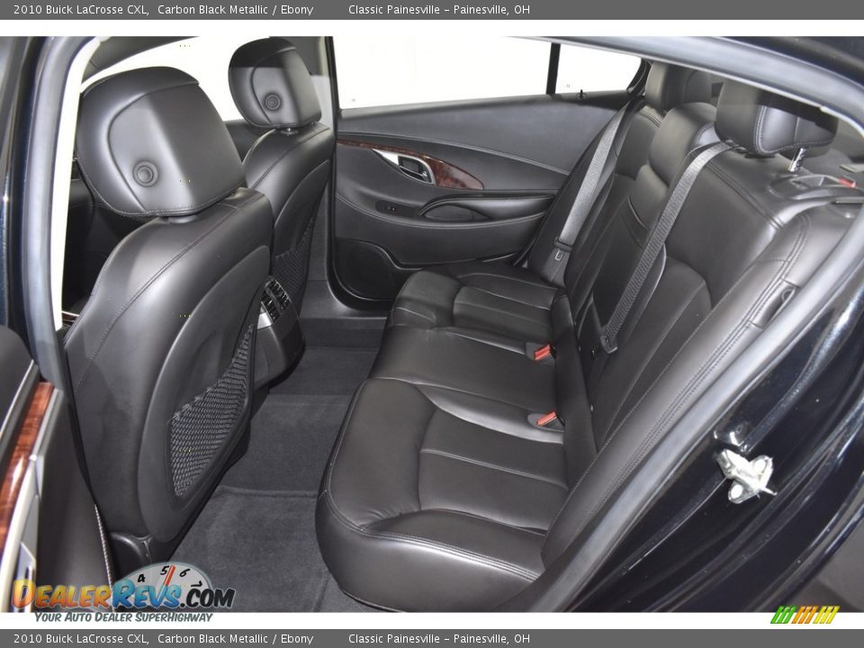 2010 Buick LaCrosse CXL Carbon Black Metallic / Ebony Photo #8
