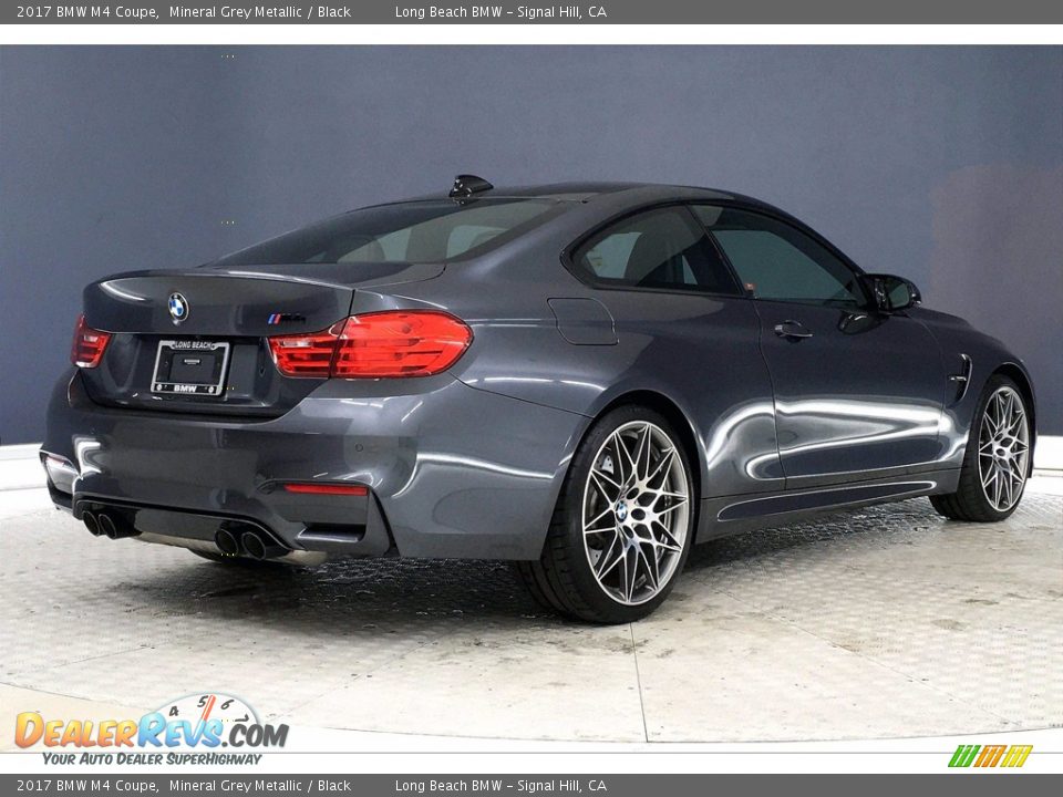 2017 BMW M4 Coupe Mineral Grey Metallic / Black Photo #13