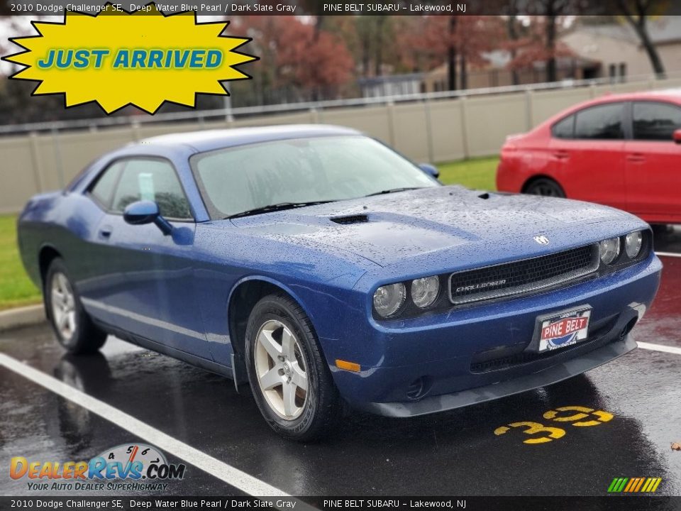 2010 Dodge Challenger SE Deep Water Blue Pearl / Dark Slate Gray Photo #1