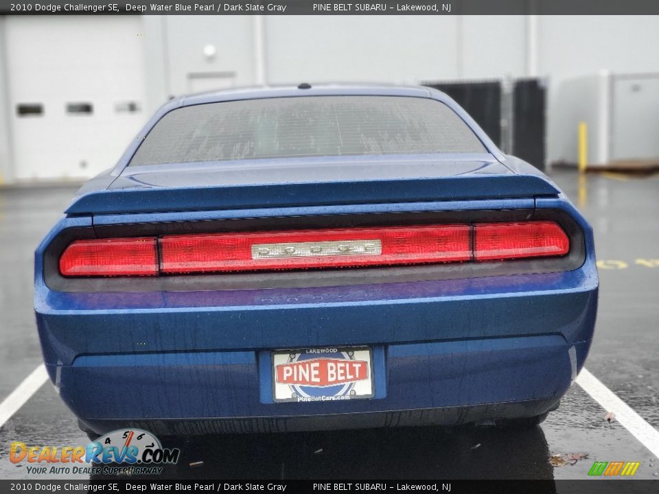 2010 Dodge Challenger SE Deep Water Blue Pearl / Dark Slate Gray Photo #4