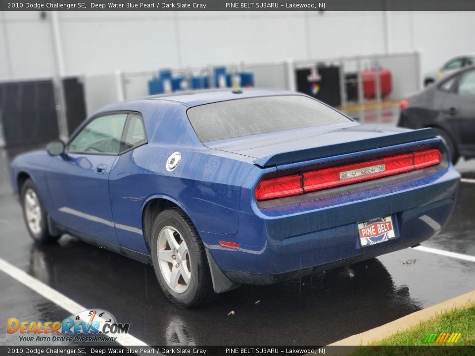 2010 Dodge Challenger SE Deep Water Blue Pearl / Dark Slate Gray Photo #5