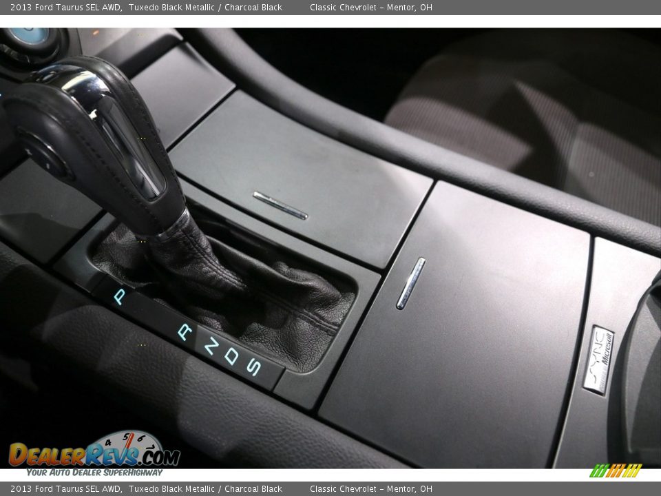 2013 Ford Taurus SEL AWD Tuxedo Black Metallic / Charcoal Black Photo #20