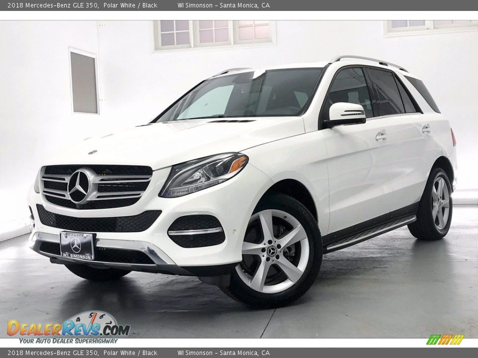 2018 Mercedes-Benz GLE 350 Polar White / Black Photo #12