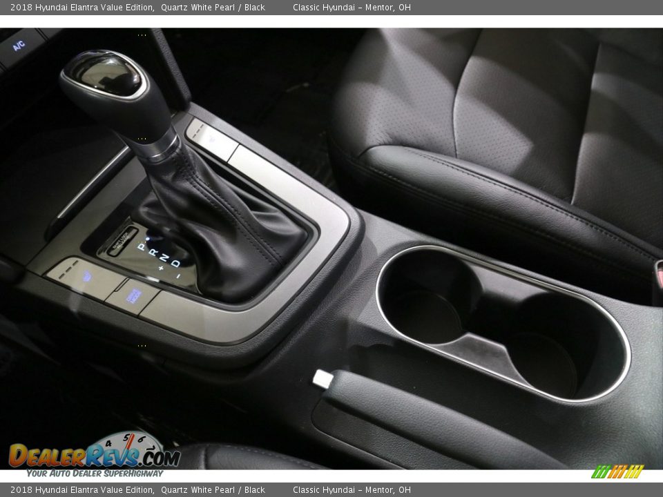 2018 Hyundai Elantra Value Edition Quartz White Pearl / Black Photo #16