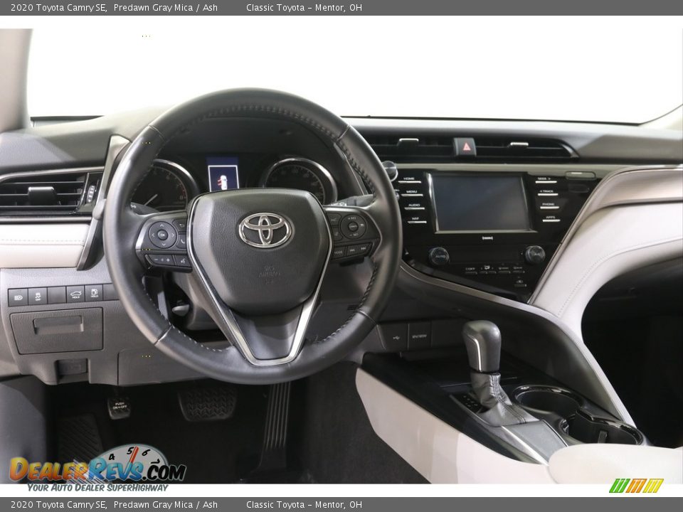 2020 Toyota Camry SE Predawn Gray Mica / Ash Photo #6