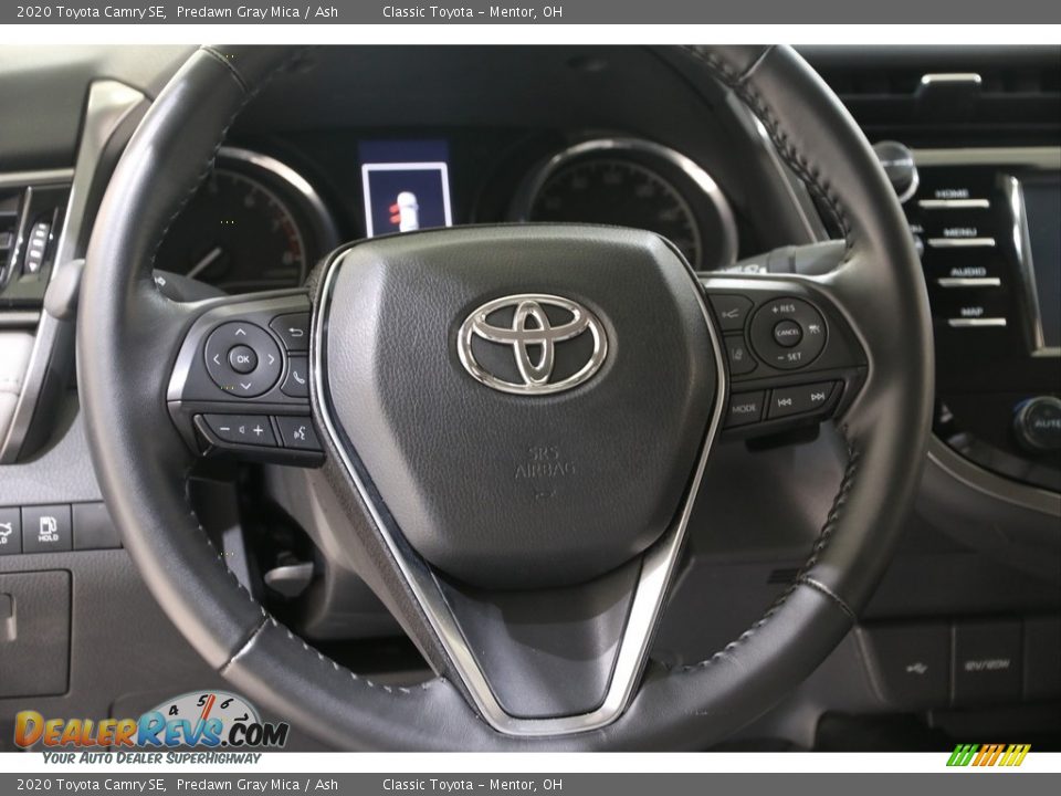 2020 Toyota Camry SE Predawn Gray Mica / Ash Photo #7