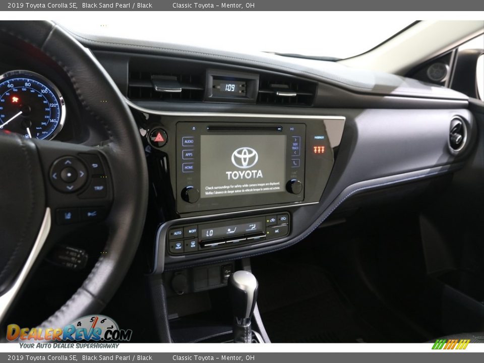 2019 Toyota Corolla SE Black Sand Pearl / Black Photo #9