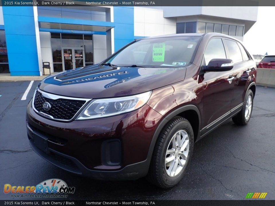 2015 Kia Sorento LX Dark Cherry / Black Photo #2