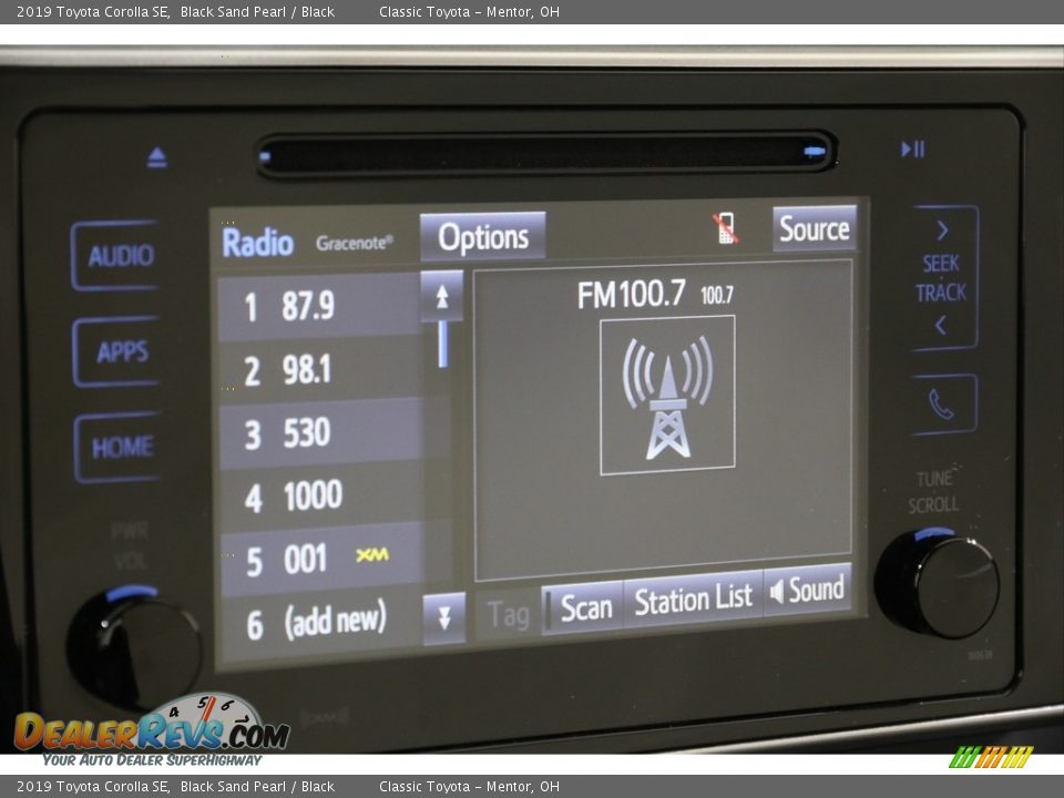 2019 Toyota Corolla SE Black Sand Pearl / Black Photo #10