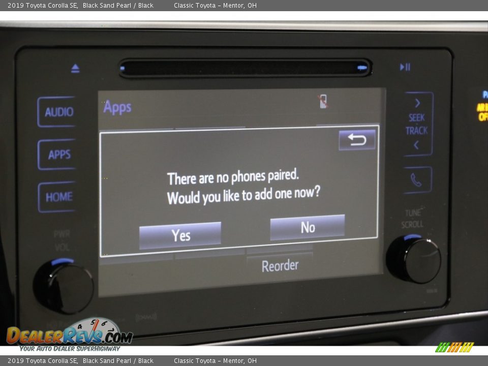 2019 Toyota Corolla SE Black Sand Pearl / Black Photo #11