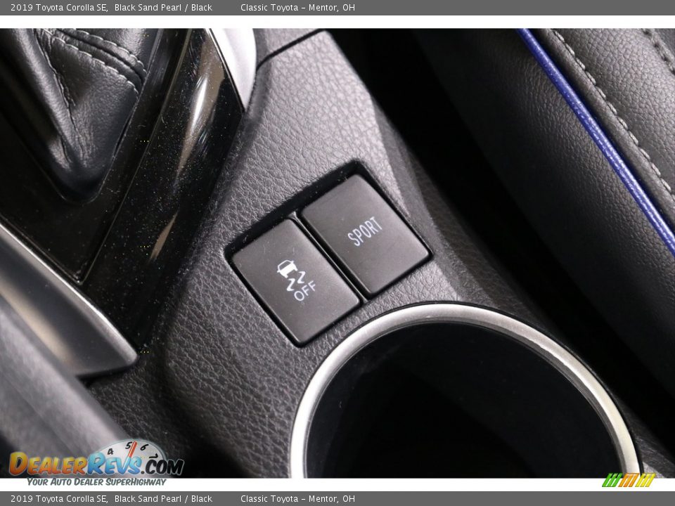 2019 Toyota Corolla SE Black Sand Pearl / Black Photo #14