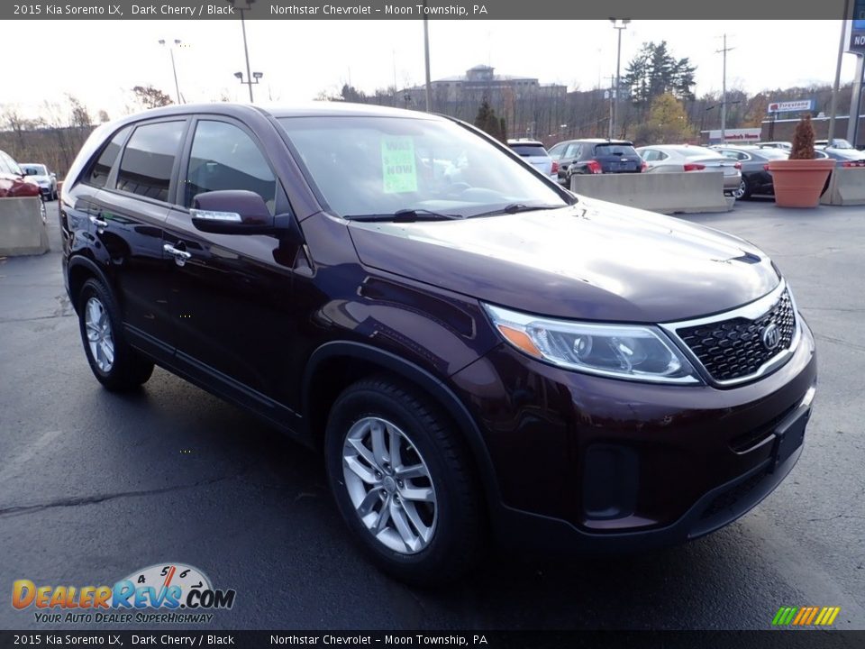 2015 Kia Sorento LX Dark Cherry / Black Photo #11