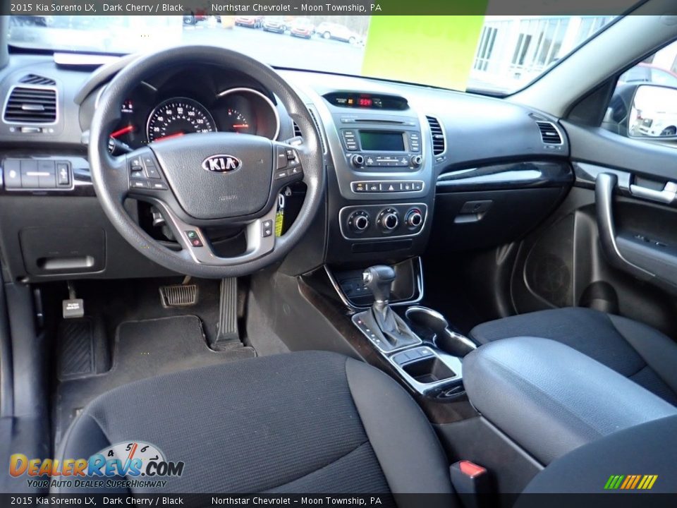 2015 Kia Sorento LX Dark Cherry / Black Photo #22