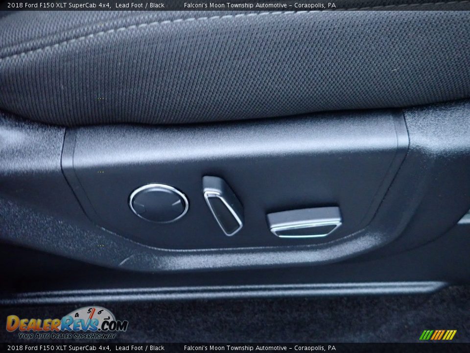 2018 Ford F150 XLT SuperCab 4x4 Lead Foot / Black Photo #12